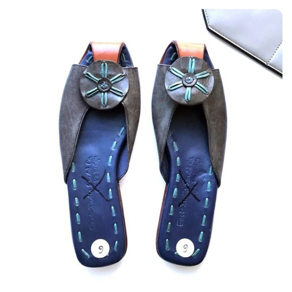 East India Sandal Co by RZ Design Premium Leather Flats - Picture 1 of 7